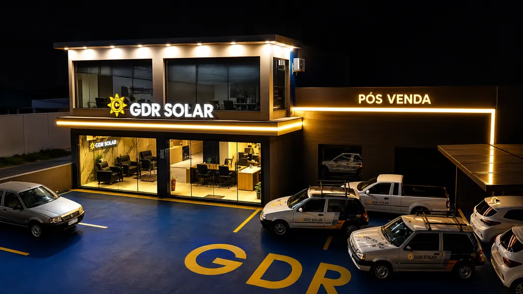 Loja Grupo GDR Solar em Tupã/SP