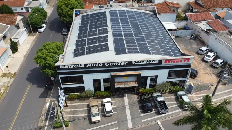 Instalação Estrela Auto Center